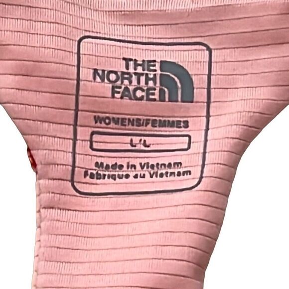 The North Face Women's Pink & Red VaporWick Built-In Bra Hike Tank Tops Large - Picture 4 of 7